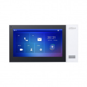 VTH2421FW-P IP видеодомофон,7" емкостный сенсорный экран, 1024х600 пикс Работа с IP видеокамерам